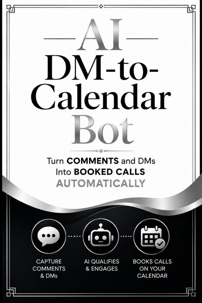 AI DM-to-Calendar Bot: Turn Comments and DMs Into Booked Calls Automatically