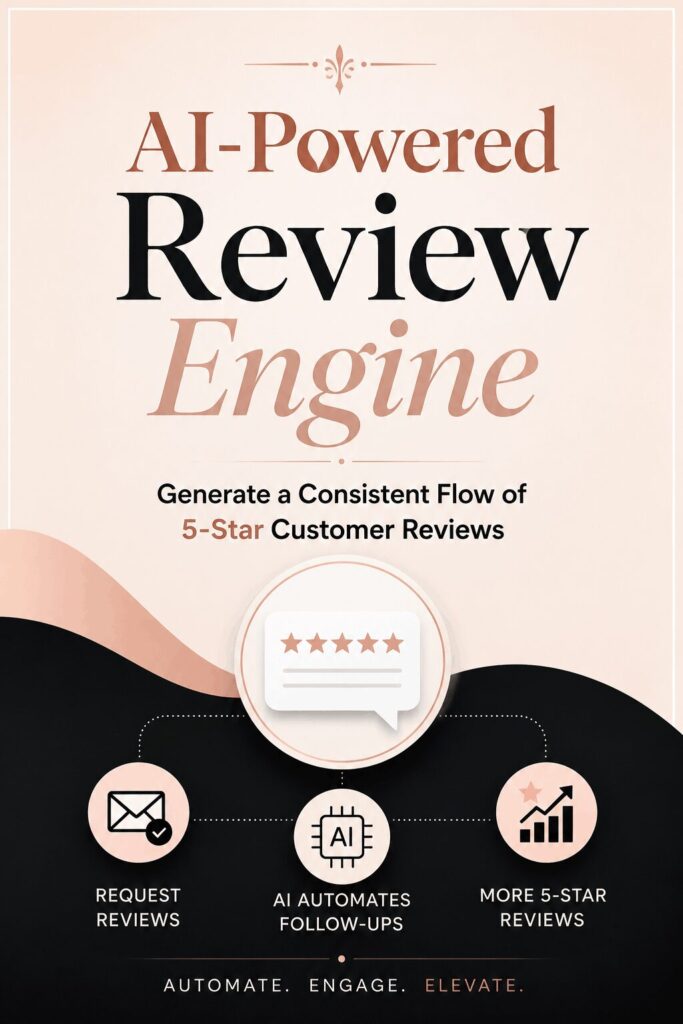 AI-Powered Review Engine: Generate a Consistent Flow of 5-Star Reviews