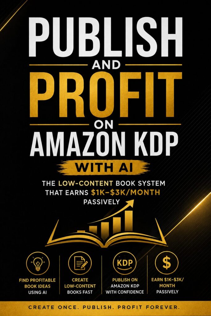 Publish and Profit on Amazon KDP With AI